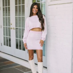 Kirstin Plaid Skirt Set