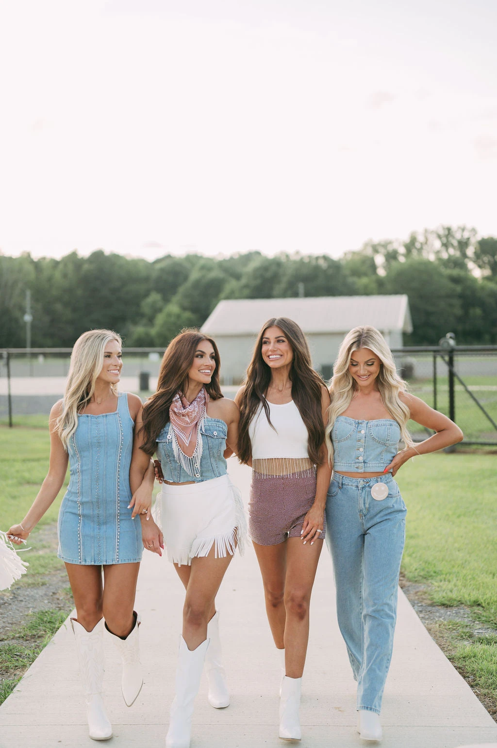 Rhinestone Tassel Top - Image 11