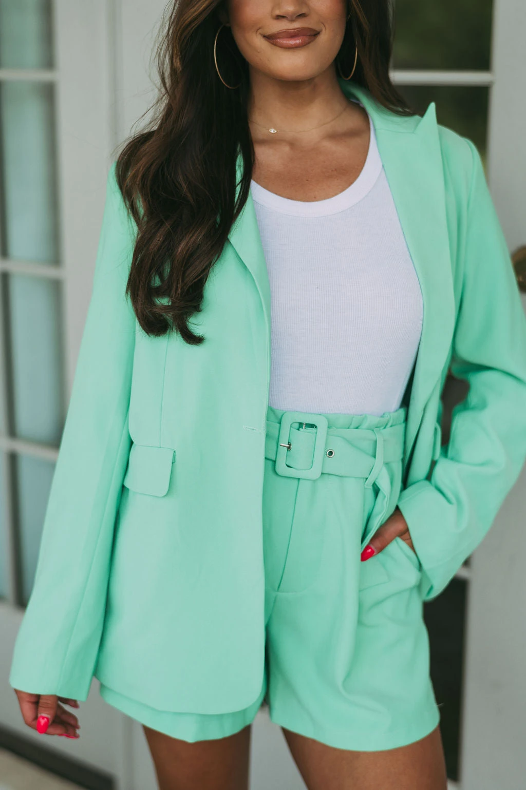 Aly Blazer-Green - Image 3