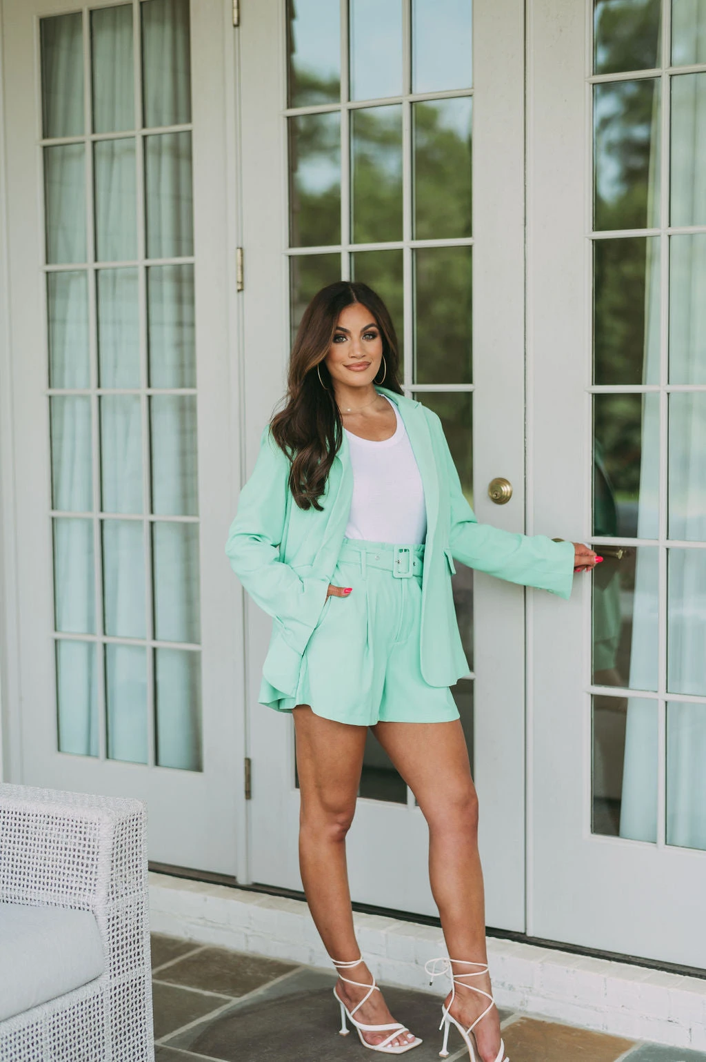 Aly Blazer-Green - Image 9
