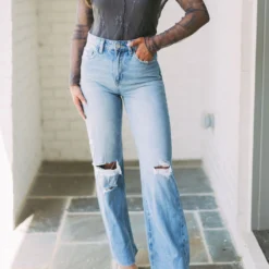 Anniston Raw Edge Jeans