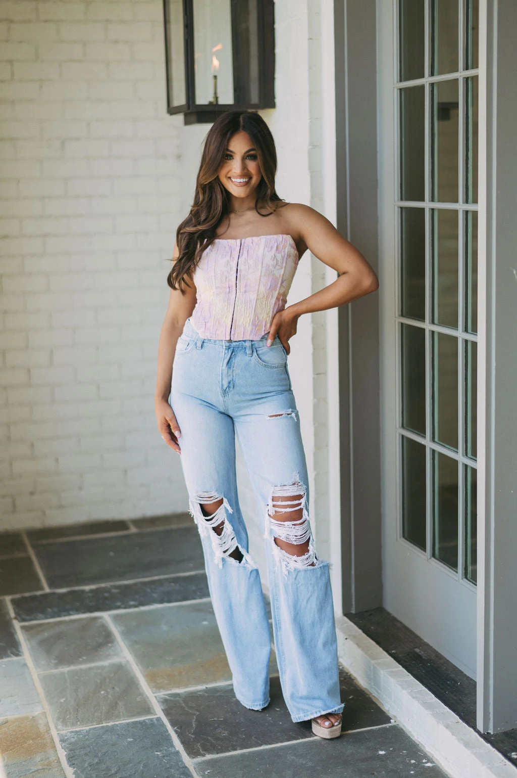 Cleo Destroyed Jeans - Image 4