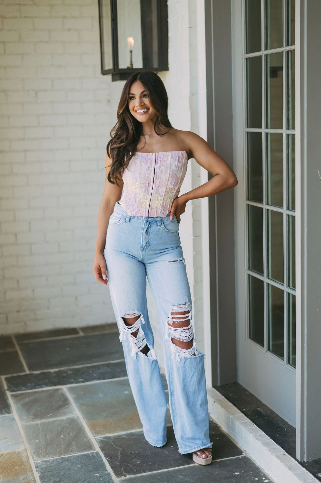 Cleo Destroyed Jeans - Image 8