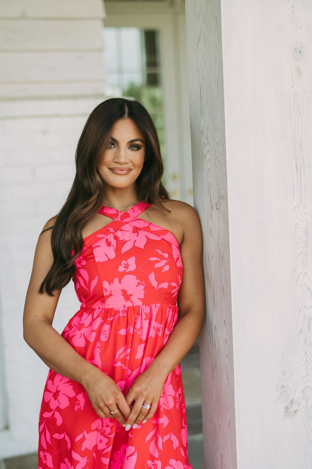 Tropics Halter Maxi Dress - Image 6