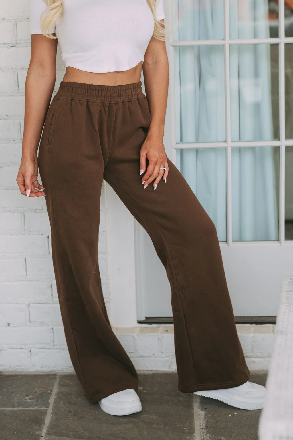 Helen Lounge Pants-Chocolate