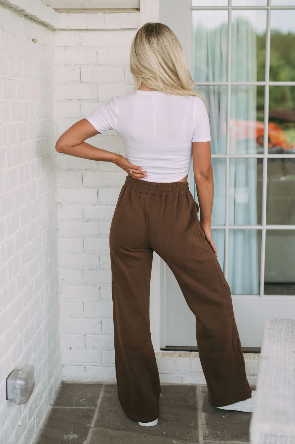 Helen Lounge Pants-Chocolate - Image 7