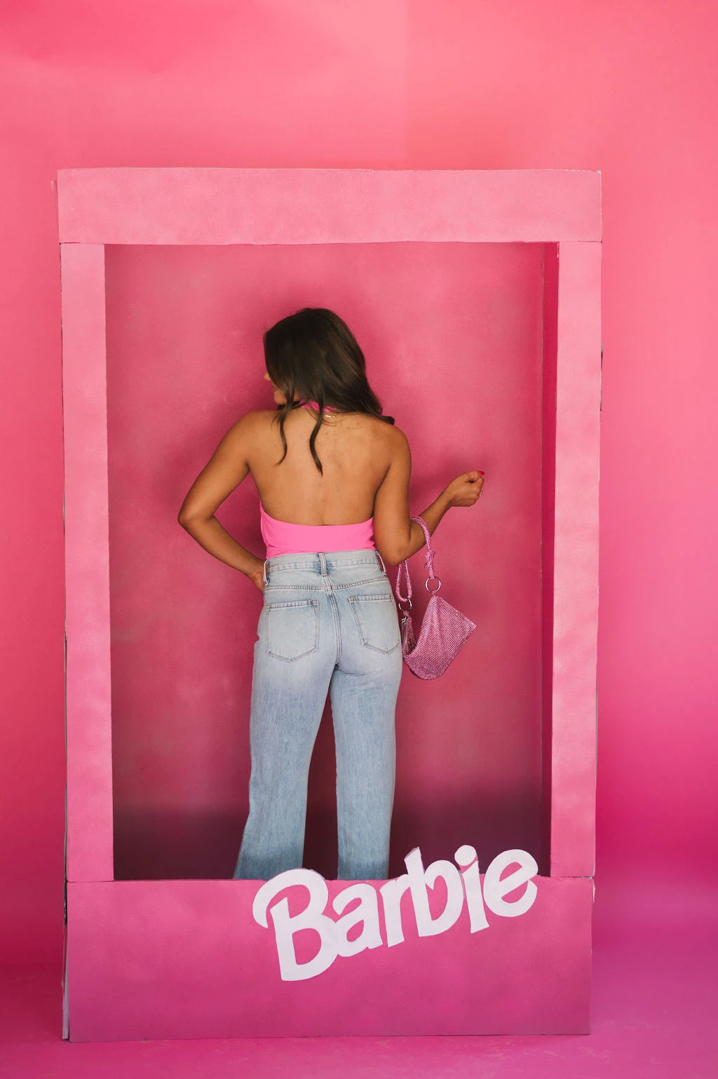 Kelsey Cowl Neck Top- Pink - Image 16