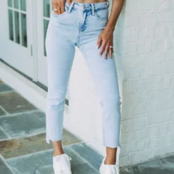 Hargis Skinnies-Light Wash